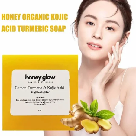 Handmade Lemon & Turmeric Brightening Soap