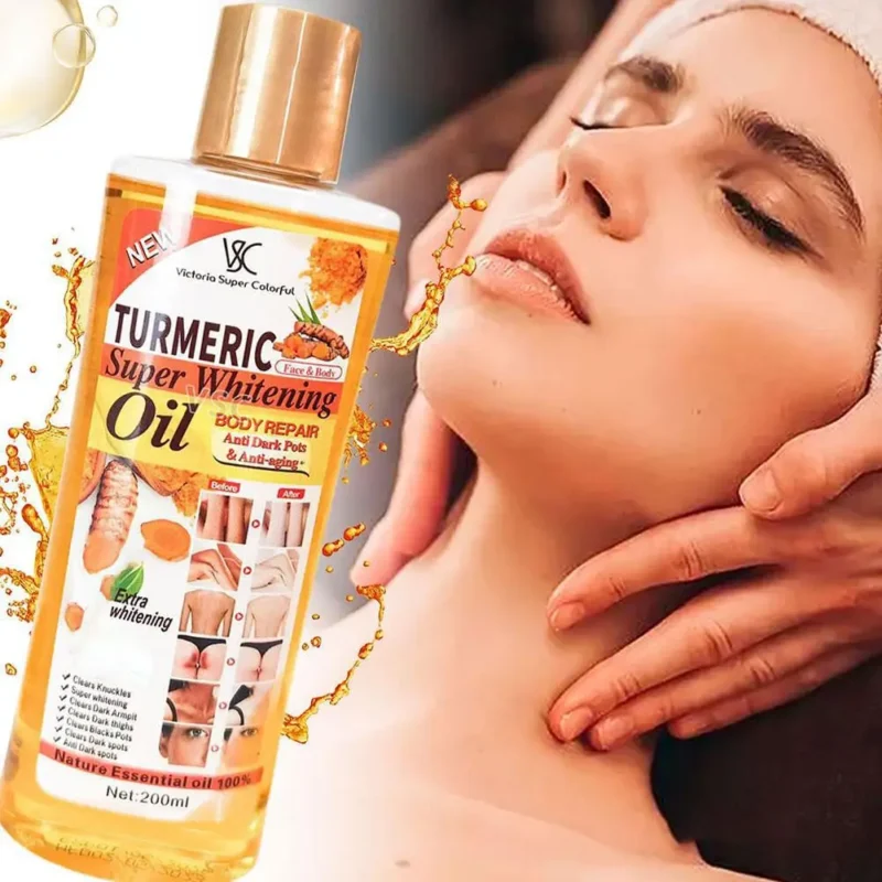 Turmeric Essential Oil 200ml for Glowing Skin Care