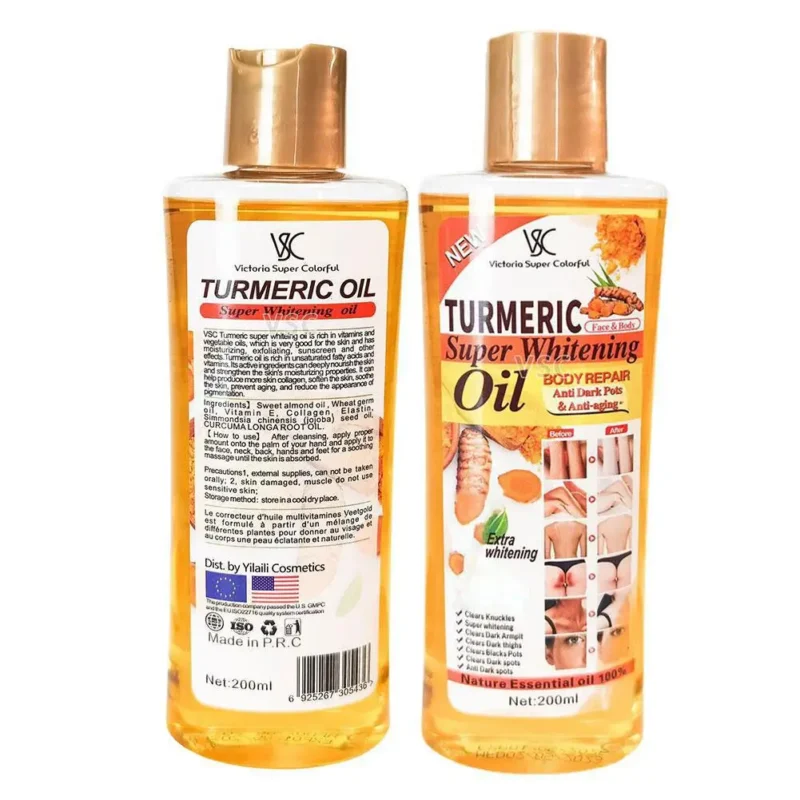 Turmeric Essential Oil 200ml for Glowing Skin Care - Image 6